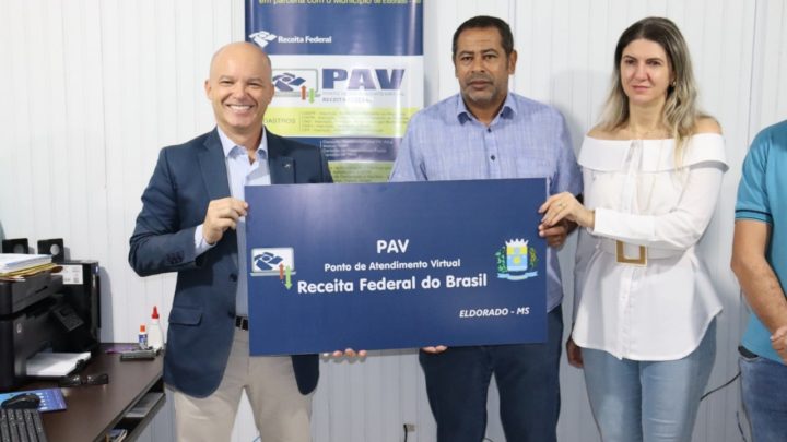 Inauguração do PAV – Ponto de Atendimento Virtual da Receita Federal em Eldorado