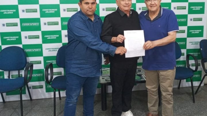 PREFEITO DR. LÍDIO CONQUISTA 185 MIL PARA A SECRETARIA DE ESPORTES NA FUNDESPORTE.