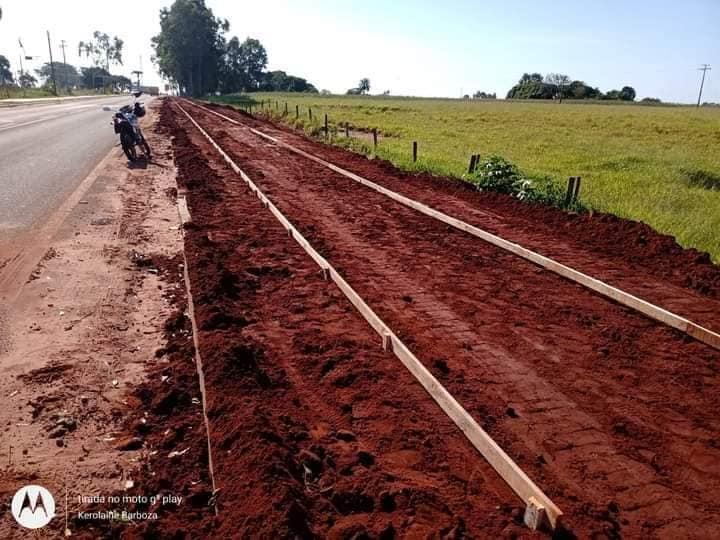 Pista de caminhada do município de Japorã segue a todo vapor