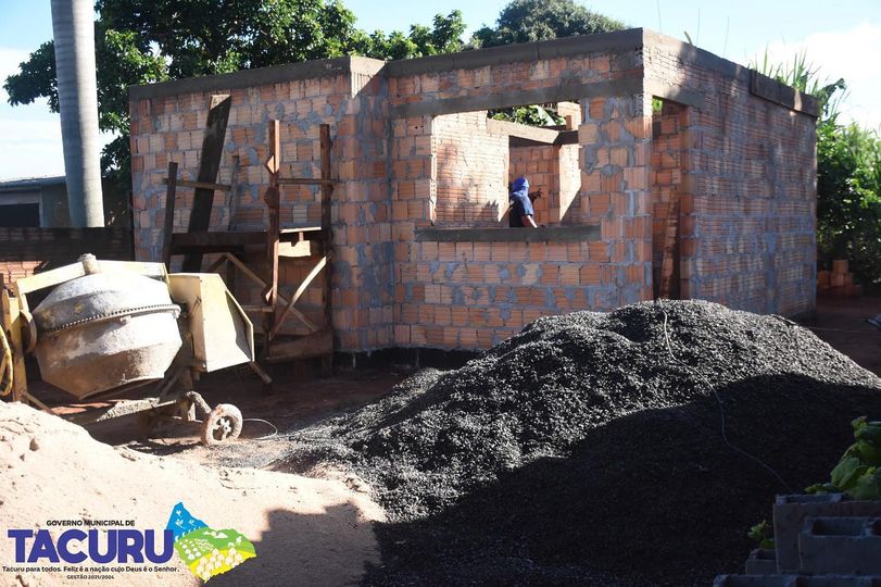 Prefeitura municipal de Tacuru Inicia através da Secretaria Municipal de Habitação o projeto de Substituição de Moradia Precária!