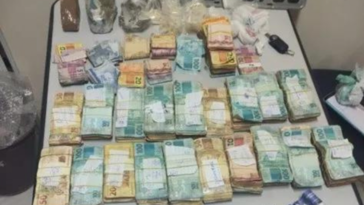 Polícia Militar apreende mais de R$ 130 mil dentro de um balde em Campinas