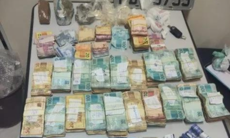 Polícia Militar apreende mais de R$ 130 mil dentro de um balde em Campinas