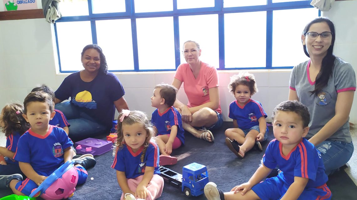 Educação de Mundo Novo- MS constrói sala no Cei Elmo Jorge e realiza melhorias no local e na Escola Carlos Chagas