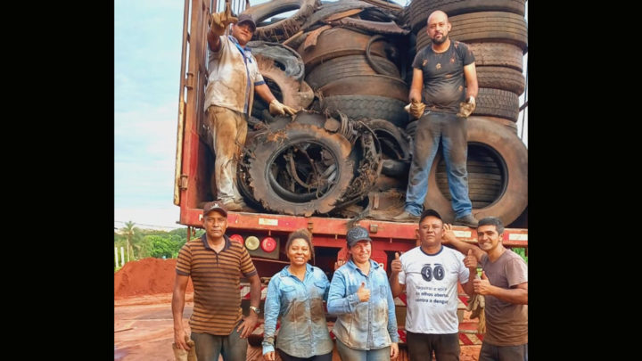 Prefeitura de Itaquiraí garante descarte correto de pneus inservíveis