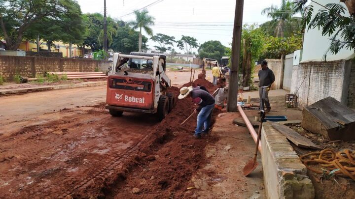 Rede Coletora de Esgoto se expande em duas frentes e tirará Mundo Novo do zero no saneamento básico