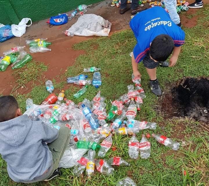 Gincana Ecológica totalizou quase 800 kg de material reciclado arrecadado pelas escolas municipais