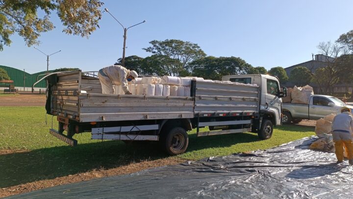 Eldorado realizou a ação recolhimento de embalagens de agrotóxicos