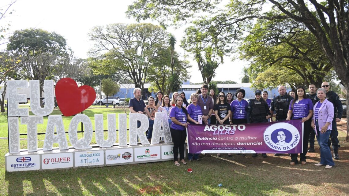 Prefeitura de Itaquiraí dá início as ações pelo fim da violência contra mulher 08/08/2023