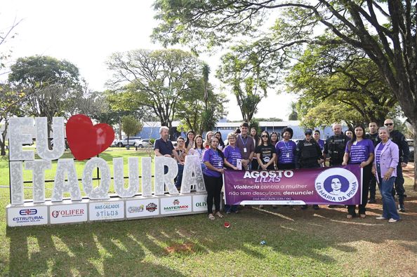 Prefeitura de Itaquiraí encerra com êxito a Campanha Agosto Lilás de combate a violência contra a mulher