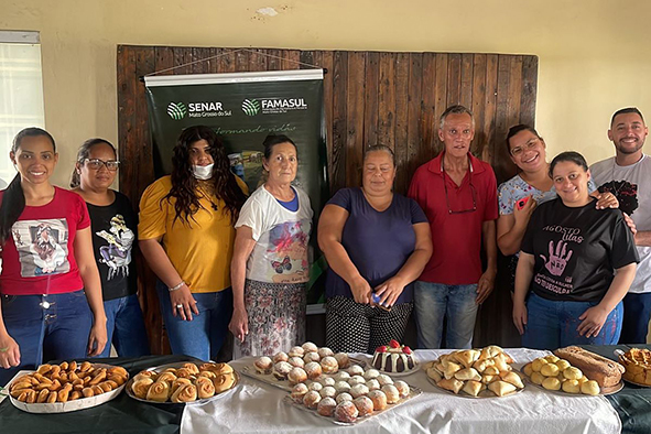 Prefeitura de Japorã realiza curso sobre Pães e Salgados