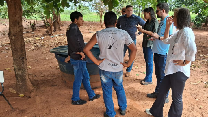 Aldeia Porto Lindo Recebe Visita Estratégica de Itaipu, SESAI e Sanesul em Resposta à Crise Hídrica