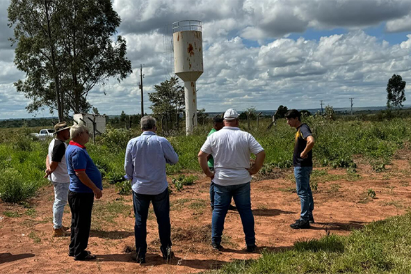 Empresa de perfuração de poços artesianos avalia nova instalação para reforçar abastecimento de água na região do Guaçuri