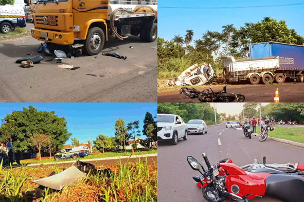 Sobre duas rodas: Em uma semana, dez motociclistas morreram no trânsito de Mato Grosso do Sul