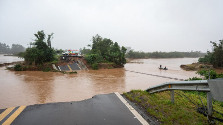 Ciclone extratropical começa a se formar no Sul do Brasil