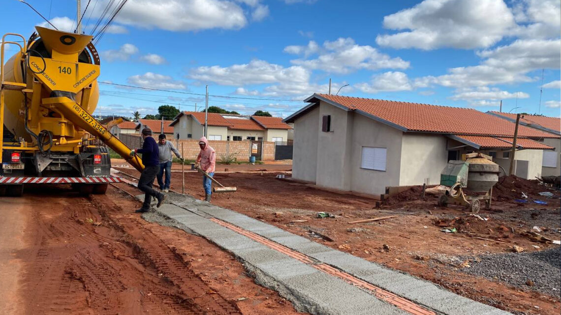 Últimas 30 casas do Conjunto Valério de Medeiros em Mundo Novo devem ser entregues no segundo semestr