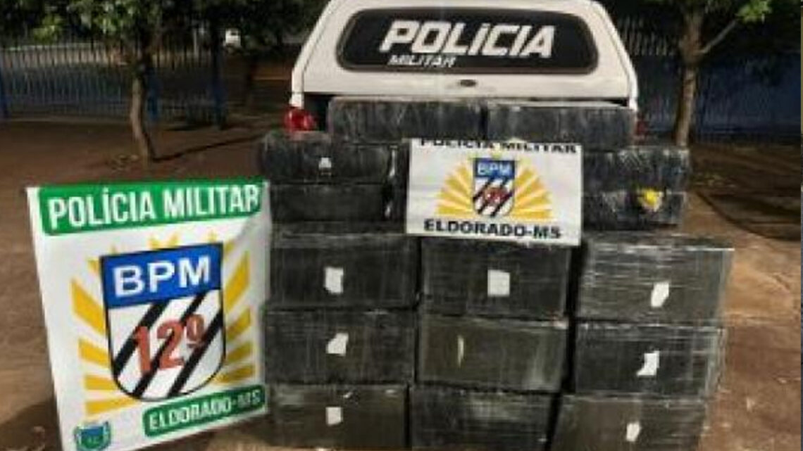 Eldorado – Policia Militar prende mineiro com carro carregado de maconha que seria entregue no PR