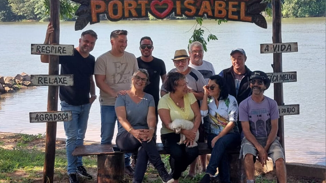 Porto Isabel, em Mundo Novo, recebeu portal turístico e município valoriza local pioneiro de entrada