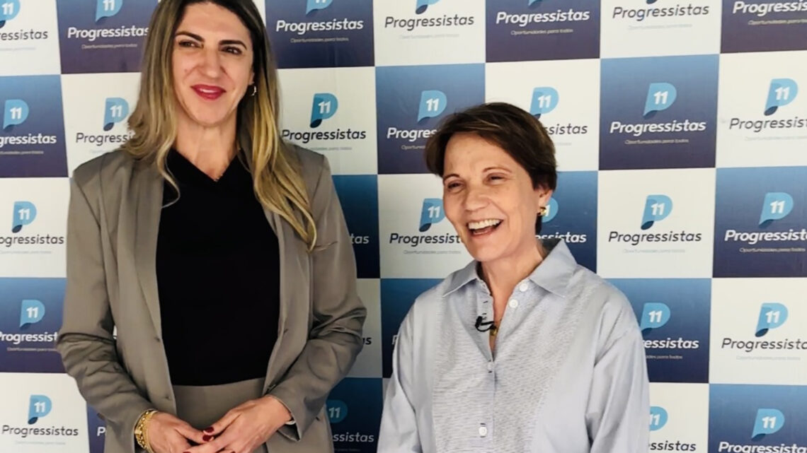 Em Eldorado, Senadora Tereza Cristina caminhará ao lado da pré-candidata a prefeita Fabiana Lorenci