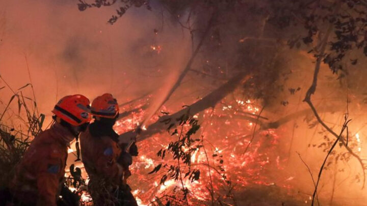 Combate direto e noturno segue como estratégia para controlar focos em seis pontos do Pantanal