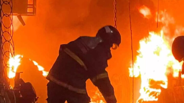 Fogo atinge posto de saúde recém-inaugurado em aldeia de Paranhos