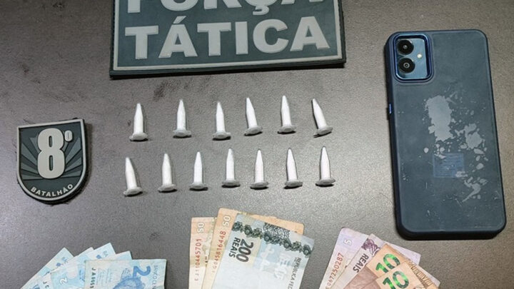 Polícia Militar prende homem por Tráfico de Drogas em Ivinhema.