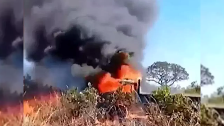 Caminhão que pegou fogo no Pantanal devastou 67 mil hectares