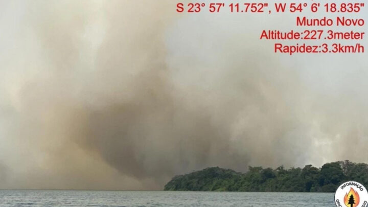 Incêndio no Parque de Ilha Grande segue avançando, diz ICMBio