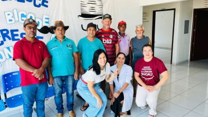 Secretaria de Saúde de Iguatemi promove campanha Novembro Azul e Bordô nos assentamentos