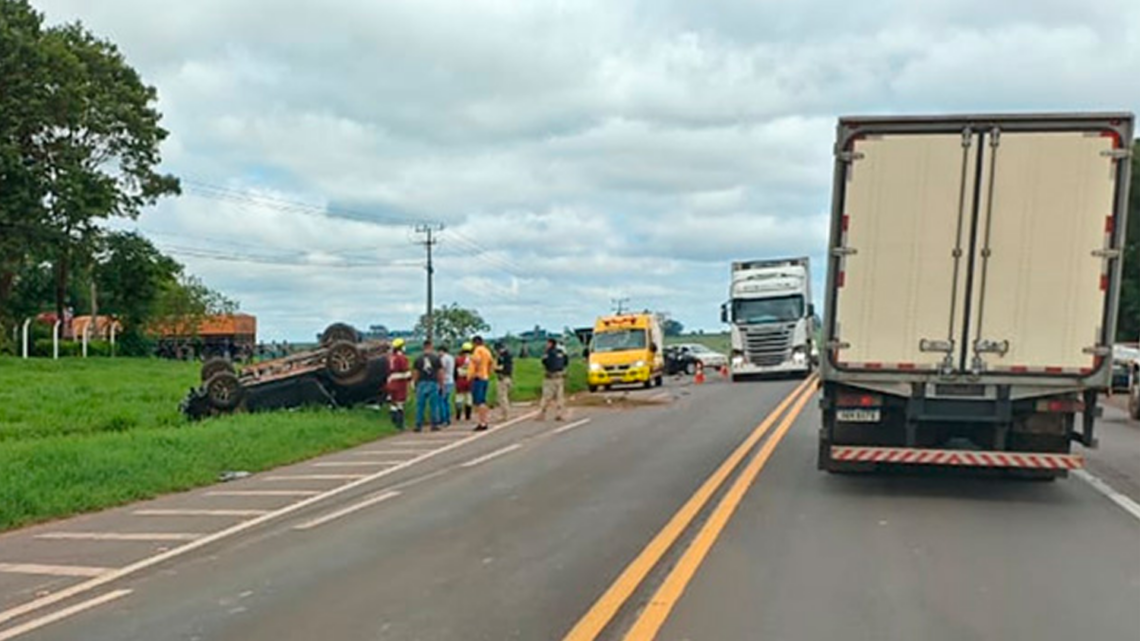 Grave acidente na BR-163 em Mundo Novo alerta para problemas de segurança