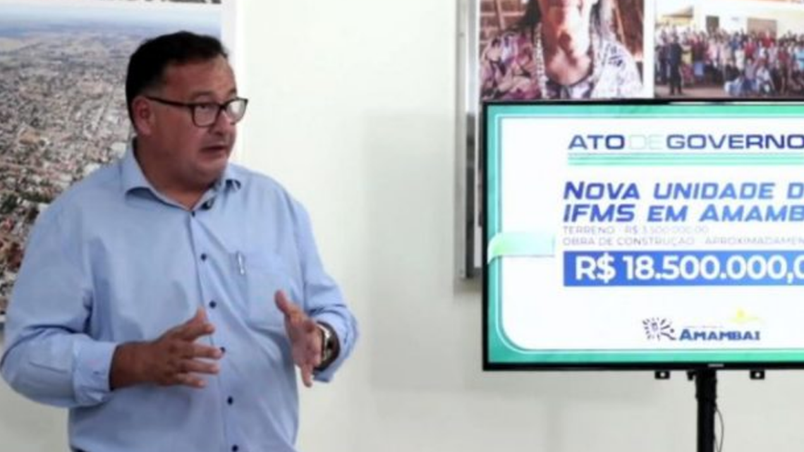 Em último Ato de Governo, Dr. Bandeira apresenta R$ 118.677.070,73 em obras e conquistas para Amambai