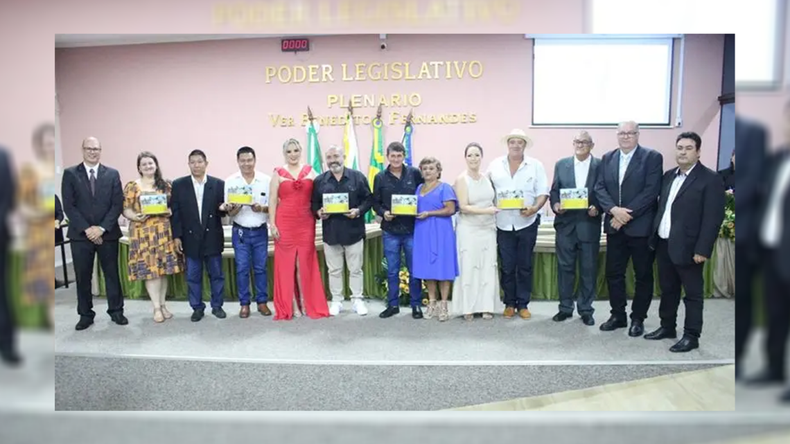 Sessão solene marcou entrega de Títulos de Cidadãos em Coronel Sapucaia