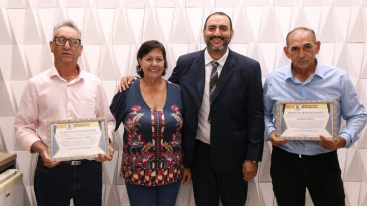 Câmara Municipal de Mundo Novo entrega Moção de Reconhecimento a cidadãos pioneiros
