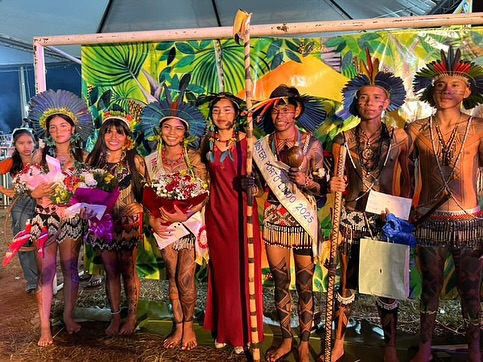 Beleza, cultura e orgulho Guarani: conheça os vencedores do Miss e Mister Aldeia Porto Lindo