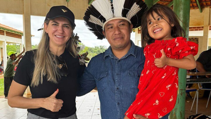 Celebração do Dia dos Povos Indígenas na Aldeia Cerrito