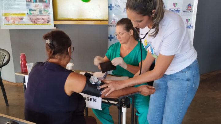 Saúde de Mundo Novo realizou ação na comunidade do Jatinho