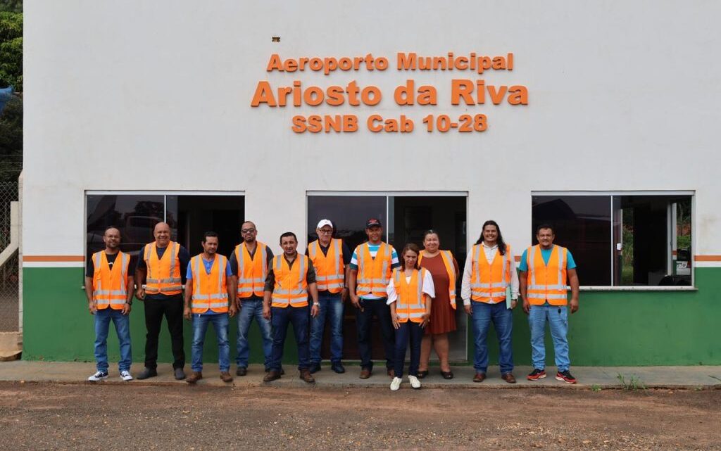 Governo de Naviraí capacita servidores para atuarem com segurança no Aeródromo Municipal