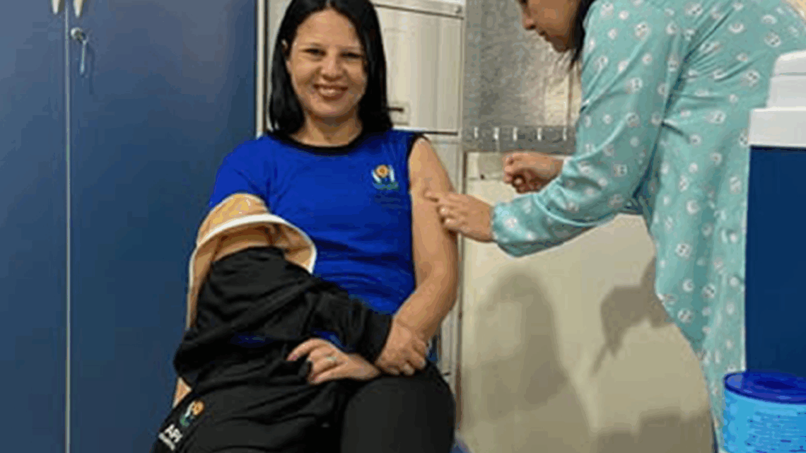 SECRETARIA DE SAÚDE DE IGUATEMI REALIZA VACINAÇÃO CONTRA A GRIPE INFLUENZA.