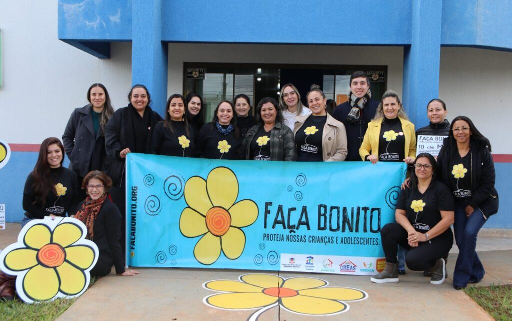 CREAS de Mundo Novo realizou encerramento da Campanha Maio Laranja