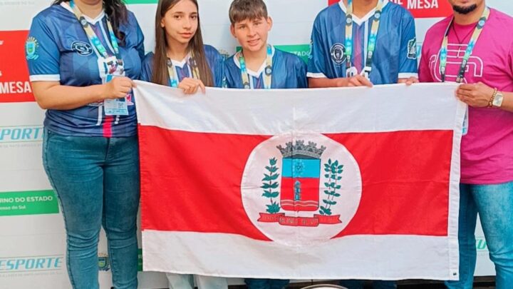 Mundo Novo novamente destaque nos JOJUMS, trazendo medalhas e troféus no Tênis de Mesa