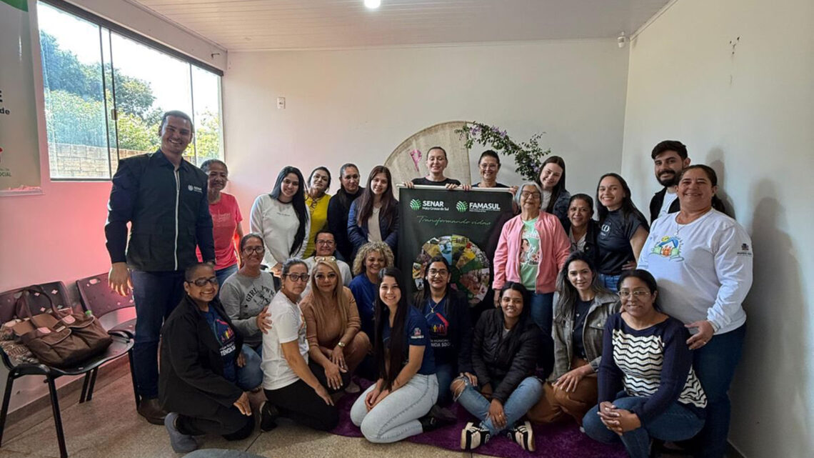 CRAS São Jorge de Mundo Novo recebeu palestra sobre Saúde Mental do SENAR