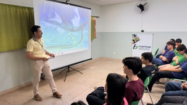 ALUNOS DO ENSINO MÉDIO DA ESCOLA MARCÍLIO AUGUSTO PINTO PARTICIPARAM DE UMA PALESTRA SOBRE EMPREGABILIDADE.