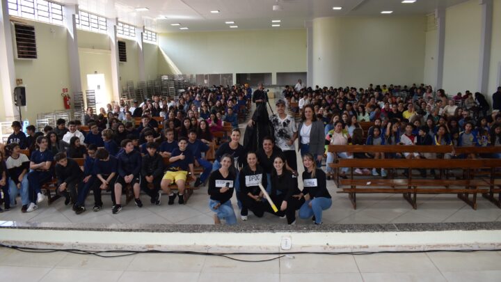 SECRETARIA DE SAÚDE DE IGUATEMI REALIZA PALESTRA PARA COMBATE AO TABAGISMO.