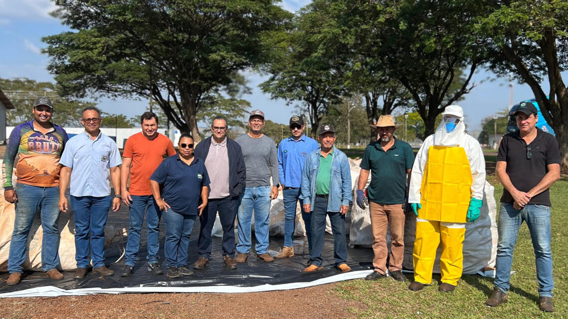 Mais de 1,4 toneladas de embalagens de agrotóxicos são recolhidas em Eldorado