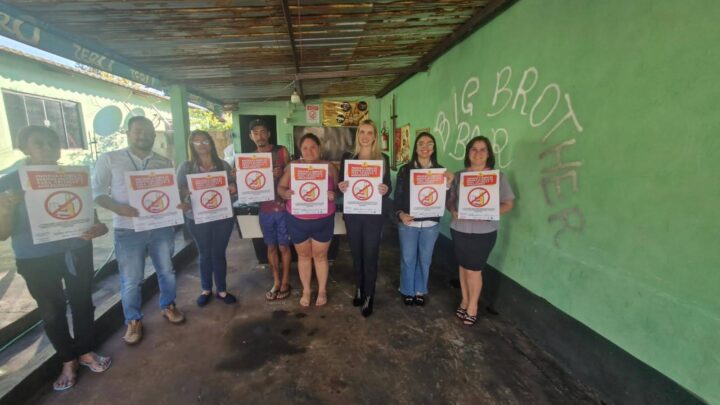 CAMPANHA CONTRA A VENDA DE BEBIDAS ACOÓLICAS PARA CRIANÇAS E ADOLESCENTES CONTINUA NOS COMÉRCIOS DA CIDADE.