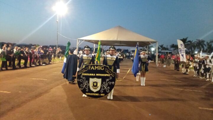 FANFARRA MUNICIPAL DE IGUATEMI-FAMIG, CONQUISTA TÍTULO EM CAMPEONATO NA CIDADE DE DOURADOS-MS.