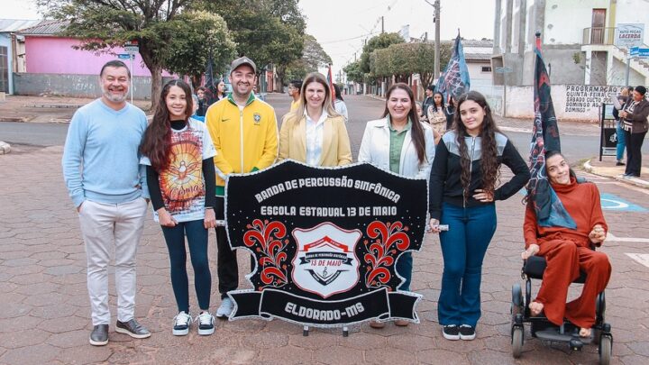 Prefeitura de Eldorado celebra o 7 de Setembro com Alvorada Cívica