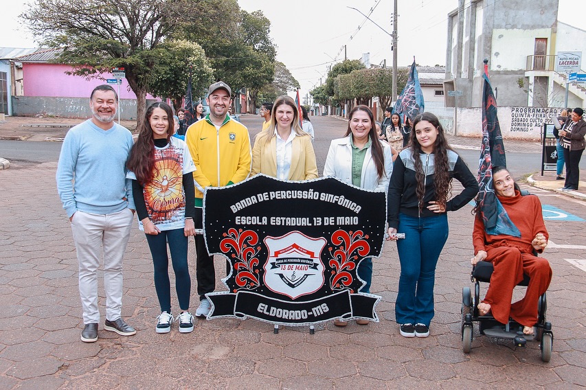 Prefeitura de Eldorado celebra o 7 de Setembro com Alvorada Cívica