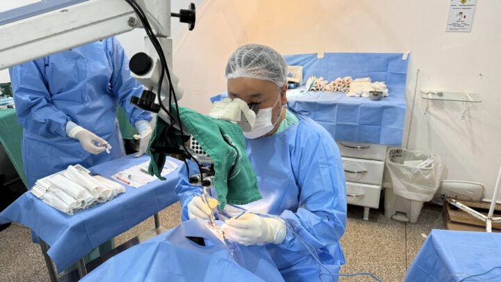 Mais de 170 cirurgias oftalmológicas são realizadas em Itaquiraí no fim de semana