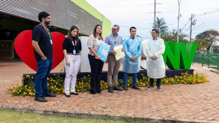 Prefeitura e IFMS firmam parceria para doação de aventais hospitalares