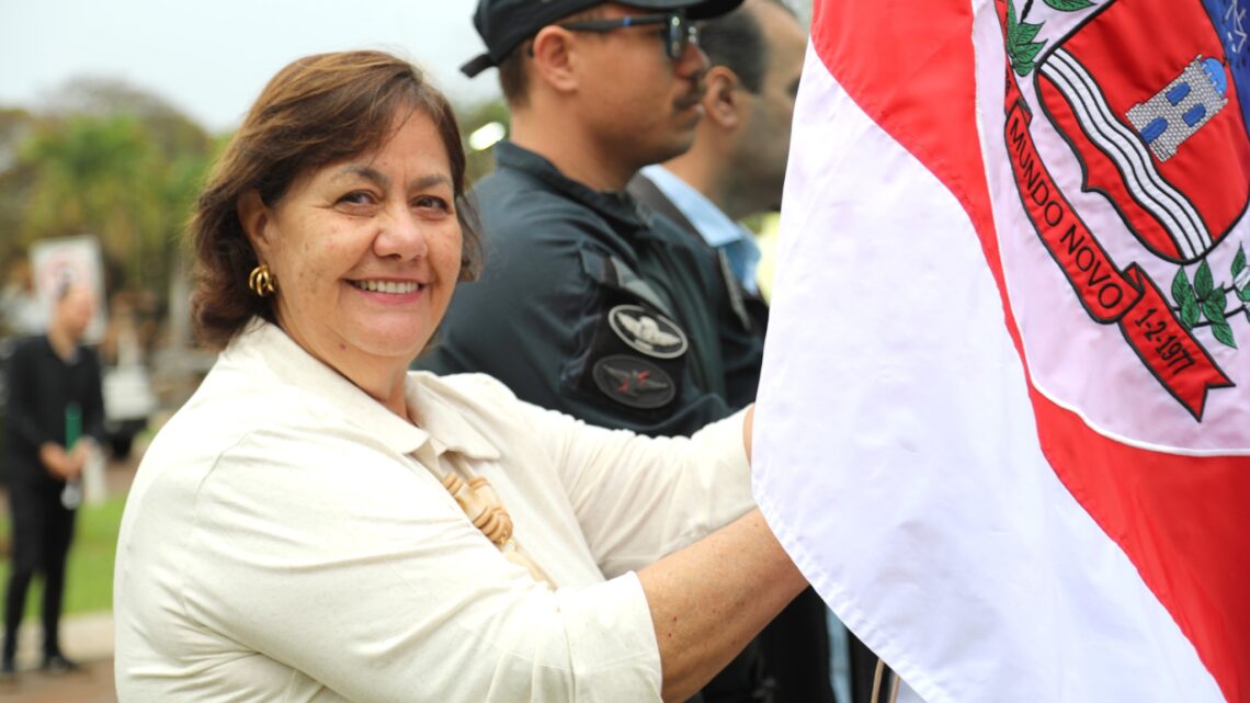 Governo de Mundo Novo realiza ato cívico de abertura da Semana da Pátria